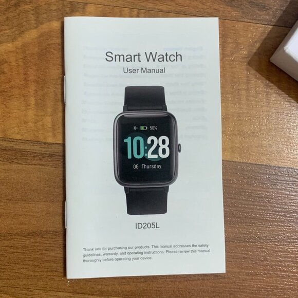 NEW Smart Watch Green-X2 ID205L Fitness Health Tracker Bluetooth Letscom w/ Box - Picture 10 of 12